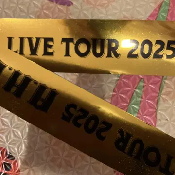 LIVE TOUR 2025 AHO 은 테이프