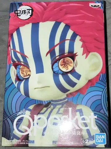 귀멸의 칼날 Qposket 아카자 피규어 약 15cm A 컬러