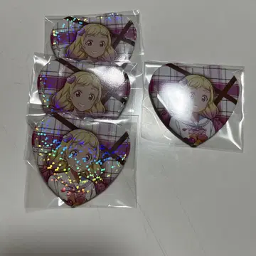 오니즈카 나츠미 발렌타인 캔뱃지 세트