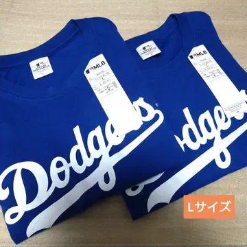 MLB 다저스 이너 티셔츠 L 사이즈 2장 세트