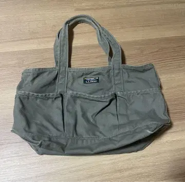 단종 L.L.Bean 카타딘 캠핑 토트백 카키