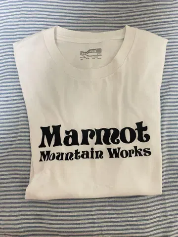 marmot 티셔츠 구제 의류