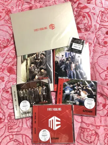 &TEAM FIRST HOWLING:ME CD DVD 혜택 미개봉 새상품