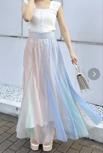 MERCURYDUO 그라데이션 튤 볼륨 스커트 M 사이즈 새상품