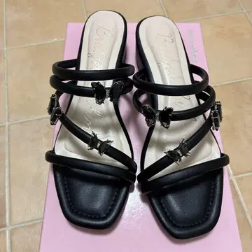 Bridget Birkin 블랙 샌들