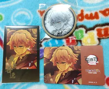 귀멸의 칼날 ufotable DINING 다이닝 브로마이드 캔뱃지 젠이츠