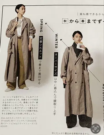 RNA N 아루에누아 라라비긴 게재 린넨 콕 코트