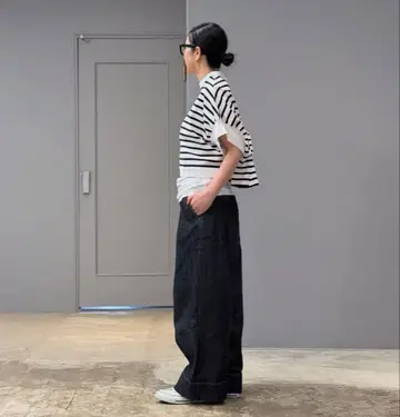 ebagos 프렌치 슬리브 셔츠