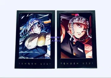 귀멸의 칼날 우즈이 텐겐 ufotable 복권 금박 폴라로이드 브로마이드