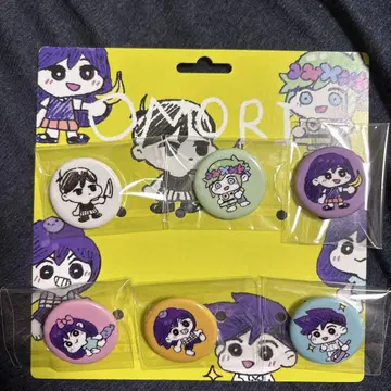OMORI CHIBI 버튼 핀 세트 미니 캔뱃지 세트