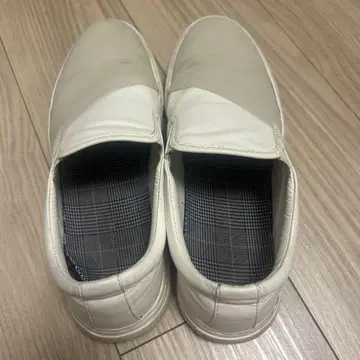 화이트/그레이 슬립온