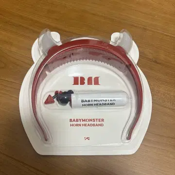 BABYMONSTER 헤드밴드 RED
