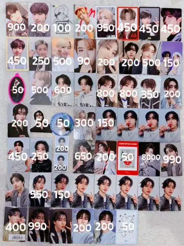 straykids 한 트레이딩 카드 세트