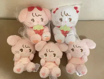 mikko characters 천사 딸기 BIG 봉제 인형 5종