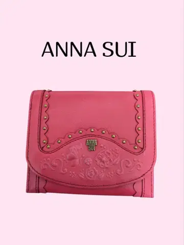 새상품 안나수이/ANNASUI 체어 3단 폴더형 지갑