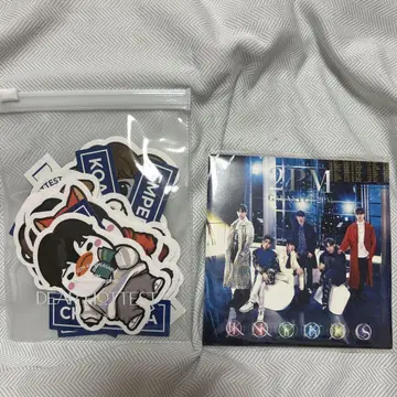 2PM 빅 스티커 세트 & 레코드 코스터