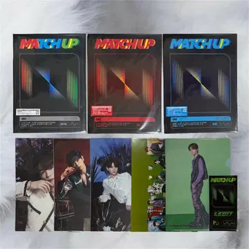 INI MATCH UP 앨범 2형태 + 초회 한정판 혜택 세트