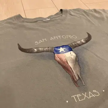 미국 구제 의류 TEXAS 티셔츠