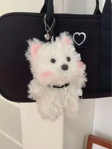K-POP 봉제 인형 마스코트 화이트