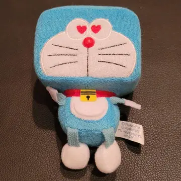 도라에몽 봉제 인형 하트
