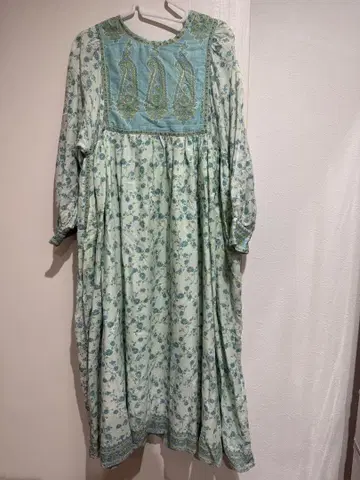밀크 페도 MILKFED FLOWERPRINTDRESS 인도 면 새상품