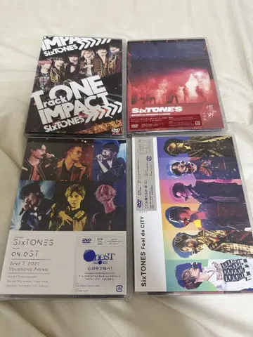 SixTONES LIVEDVD 일반 버전 세트