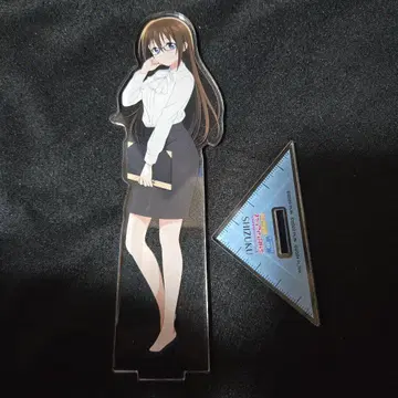 무지개 사쿠라자카 물방울 아크릴 스탠드 에이가사키 검정