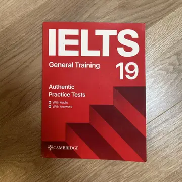 IELTS 일반 훈련 19
