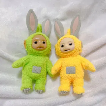 텔레토비즈 토끼 귀 봉제 인형 2개