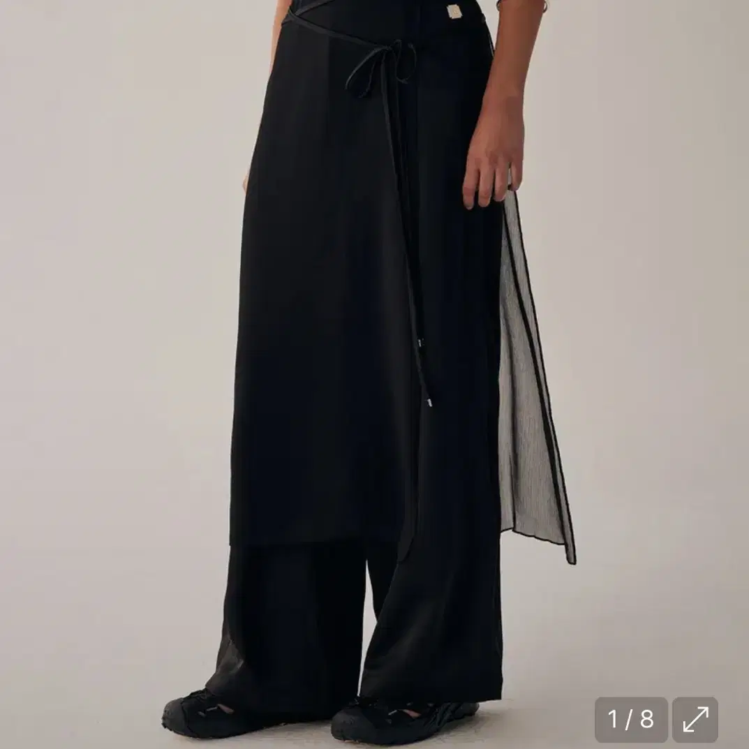 Trimming Bird See-through Strap Wrap Pants #트밍 on Bunjang