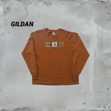 00s GILDAN 멕시코 장식 반팔 티셔츠 아트 T 빈티지 XL