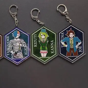 키미가시네 아크릴 키링 앨리스 칸나 죠