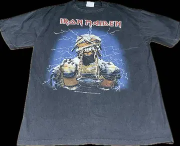 Iron Maiden 티셔츠 WORLD SLAVERY TOUR