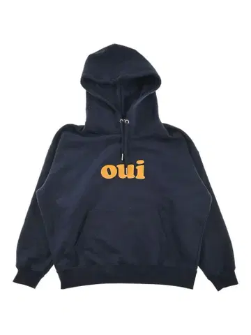 oui milkfed. 네이비 후드 부착 후드티