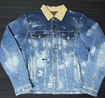 DSQUARED2 오버 사이즈 데님 자켓