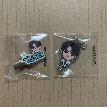 야기 유세이 헤어 클립 연결 아크릴 참