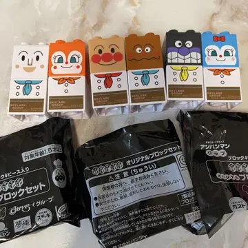 호빵맨 클럽 블록 라보 스카이락 오리지널 블록 세트