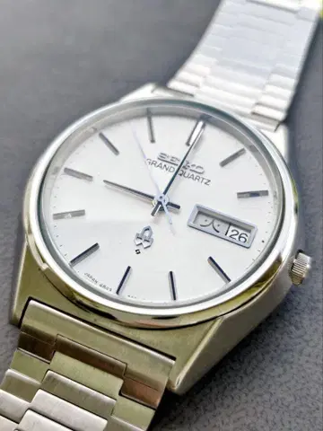 (레어 모델) SEIKO 세이코 그랜드 쿼츠 새상품급 배터리 새상품