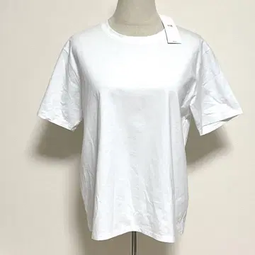 새상품 23구 21SS 심플 화이트 T 반팔 티셔츠 TEE 화이트 46
