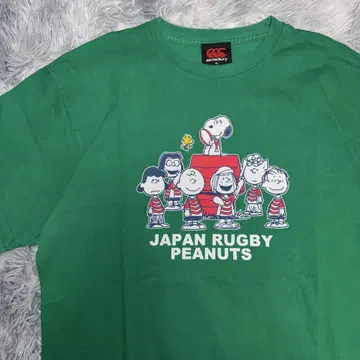 스누피 PEANUTS JAPAN RUGBY 티셔츠 XL 사이즈