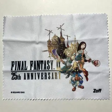 FF9 25주년 Zoff 안경닦이 시크릿