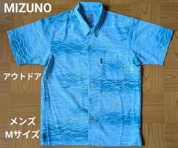 MIZUNO 반팔 셔츠 M 사이즈 파랑