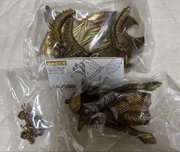 (중고) 하이퍼 고지라 2002 킹 기드라 1964 피규어