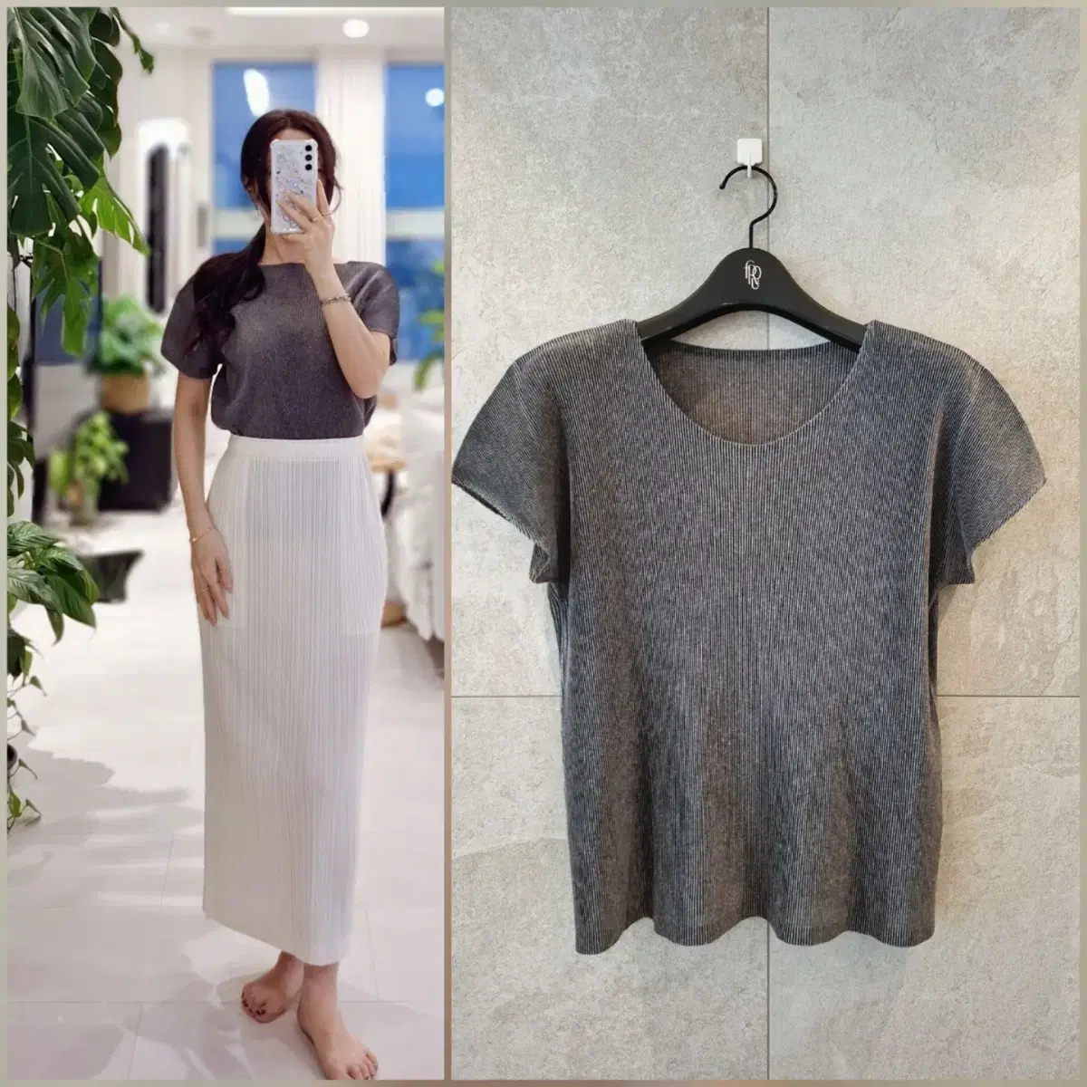 新作 プリーツ プリーズ MIST SEPTEMBER 3サイズ グレー