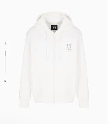 ARMANI EXCHANGE 지퍼 후드티