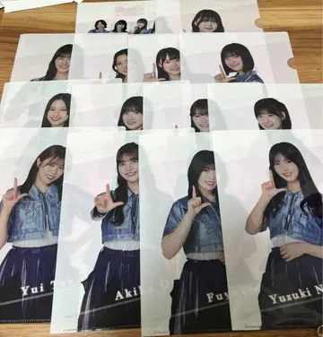 사쿠라자카46 복권 클리어 파일 14종