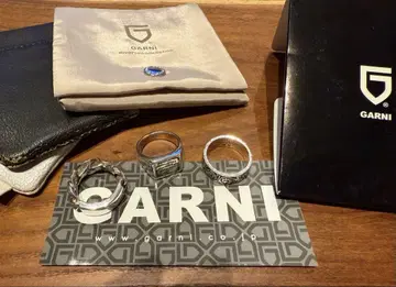 GARNI 실버 반지 3개 세트