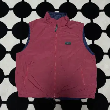L.L.Bean 빨간색 나일론 베스트