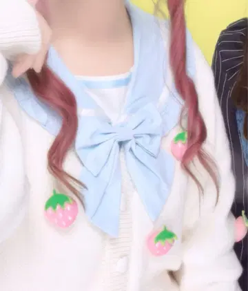 엑시즈팜 세일러 카라 블라우스