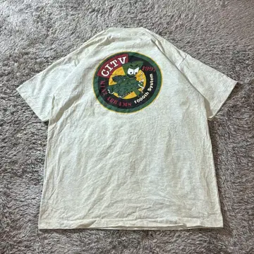 90s XL M1A2 ABRAMS CITV 티셔츠 미군 기념 빈티지